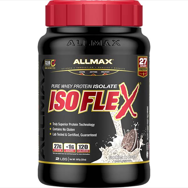 Allmax Nutrition ISOFLEX: 100% Pure Whey Protein Isolate